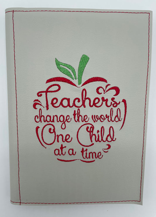 Embroidered Notepad