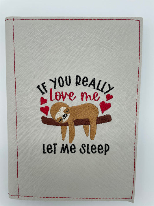 Embroidered Notepad