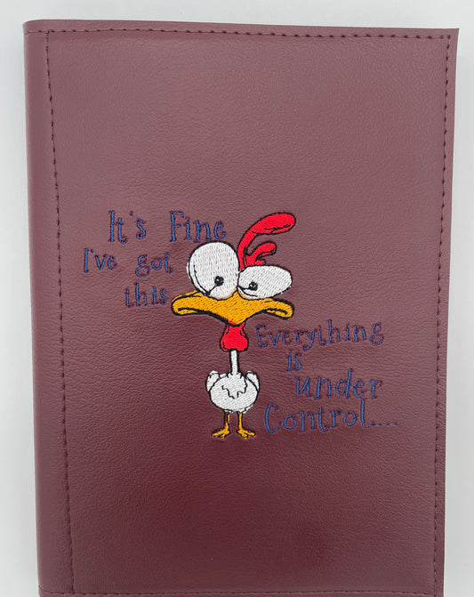 Embroidered Notepad